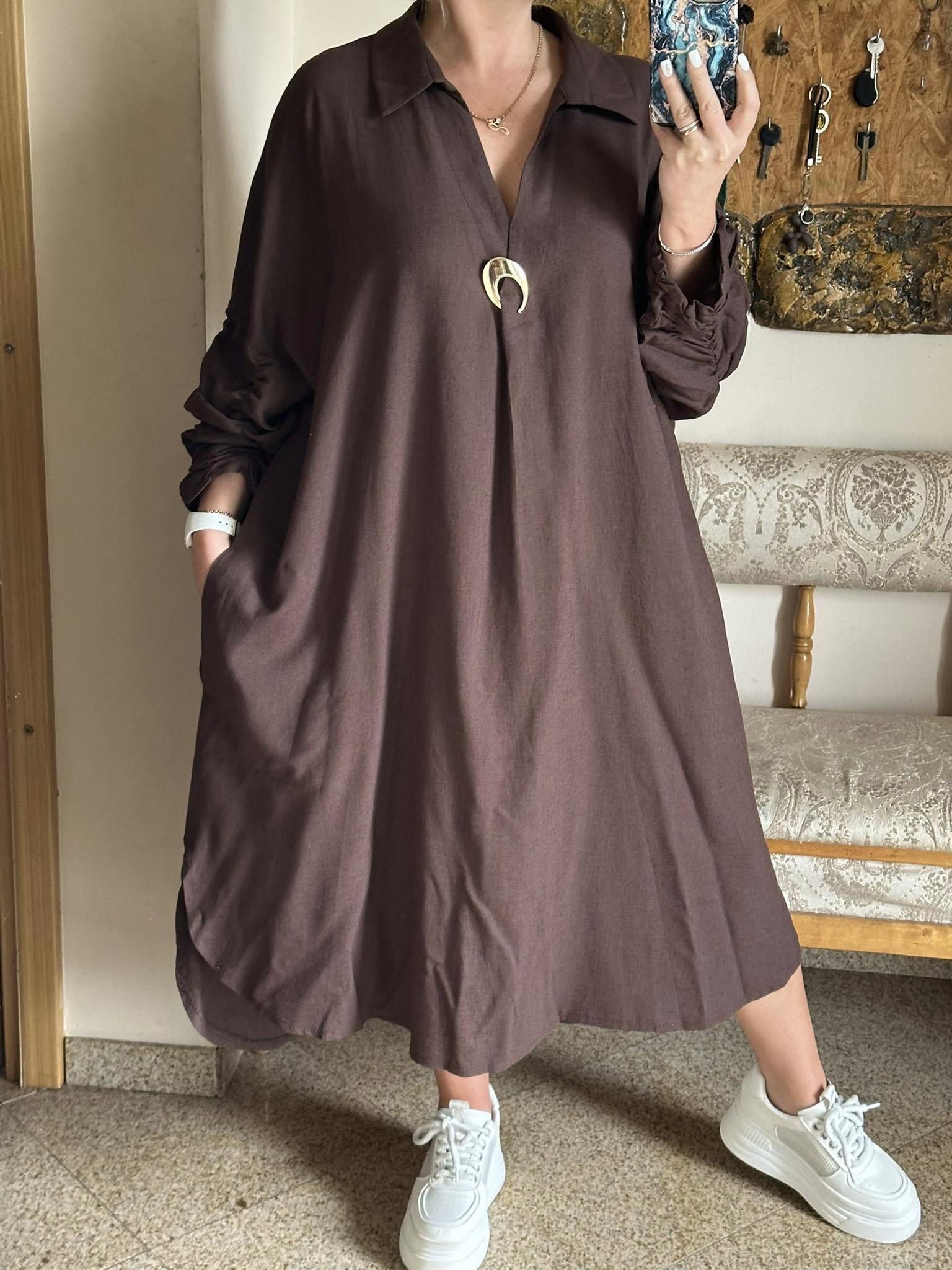 Lininė suknelė - Image 3