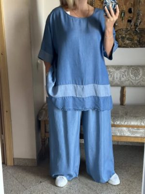 👚Plono džinso tunika