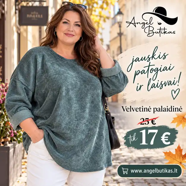 Velvetinė palaidinė - Image 2